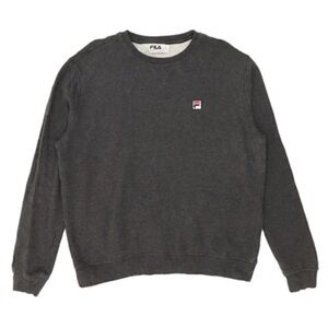 Fila Charcoal Gray Crewneck Top